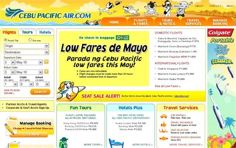 cebu pacific official website.